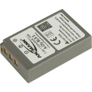 BLS-5 Olympus kamera akku 7,4V 1100 mAh, Ansmann