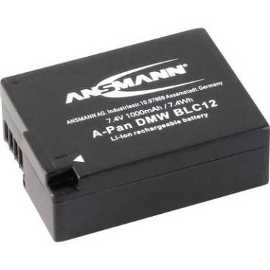DMW-BLC12E Panasonic kamera akku 7,4V 1000 mAh, Ansmann DMW-BLC12E Panasonic kamera akku 7,4V 1000 mAh, Ansmann