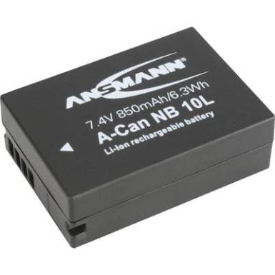 NB-10L Canon kamera akku 7,4V 850 mAh, Ansmann NB-10L Canon kamera akku 7,4V 850 mAh, Ansmann