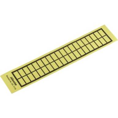 Kábel címke EK 19 x 11 mm Feliratozó mező színe: Sárga TE Connectivity 6-1768019-8 Etikettek száma: 40 Kábel címke EK 19 x 11 mm Feliratozó mező színe: Sárga TE Connectivity 6-1768019-8 Etikettek száma: 40
