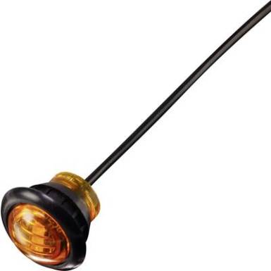 LED-es jelzőlámpa, borostyán 12 V/DC, TRU COMPONENTS TK-TL052 LED-es jelzőlámpa, borostyán 12 V/DC, TRU COMPONENTS TK-TL052