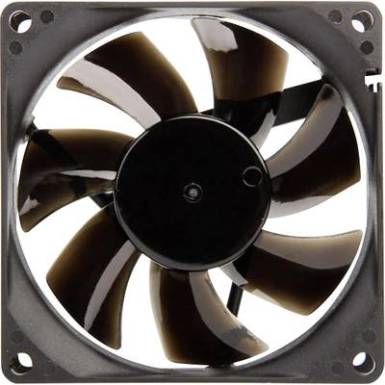 Számítógépház ventilátor 80 x 80 x 25 mm, NoiseBlocker BlackSlient Pro P-P Számítógépház ventilátor 80 x 80 x 25 mm, NoiseBlocker BlackSlient Pro P-P