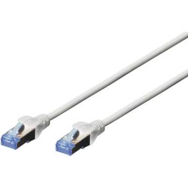 RJ45 Hálózat Csatlakozókábel CAT 5e SF/UTP 1 m Szürke sodort érpár Digitus RJ45 Hálózat Csatlakozókábel CAT 5e SF/UTP 1 m Szürke sodort érpár Digitus