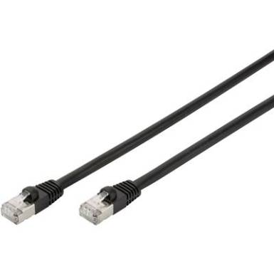 RJ45 Hálózat Csatlakozókábel CAT 6 S/FTP 10 m Fekete UV álló, sodort érpár Digitus RJ45 Hálózat Csatlakozókábel CAT 6 S/FTP 10 m Fekete UV álló, sodort érpár Digitus