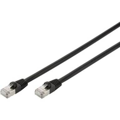 RJ45 Hálózat Csatlakozókábel CAT 6 S/FTP 5 m Fekete UV álló, sodort érpár Digitus RJ45 Hálózat Csatlakozókábel CAT 6 S/FTP 5 m Fekete UV álló, sodort érpár Digitus