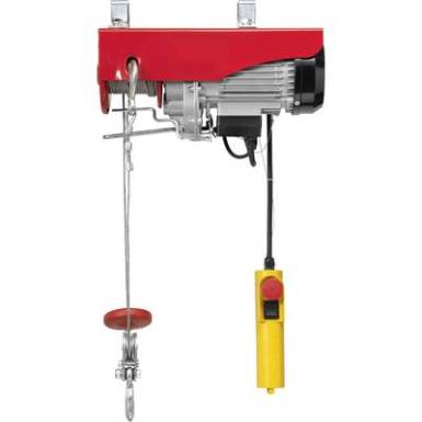 Elektromos csőrlő, motoros, l&aacute;ncos emelő 200/400kg-ig, Toolcraft 1553741