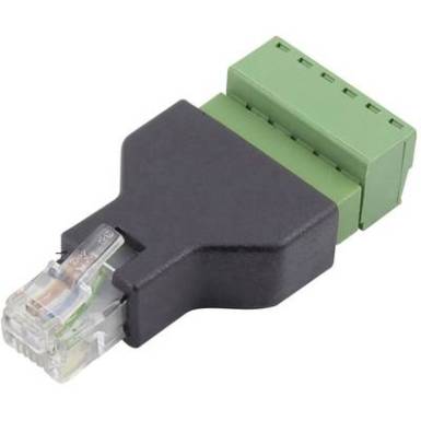 RJ12 dugó 6P6C, Tru Components RJ12 dugó 6P6C, Tru Components