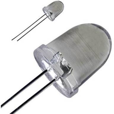 LED, Tru Components 10 mm, fehér LED-10-80.000W LED, Tru Components 10 mm, fehér LED-10-80.000W