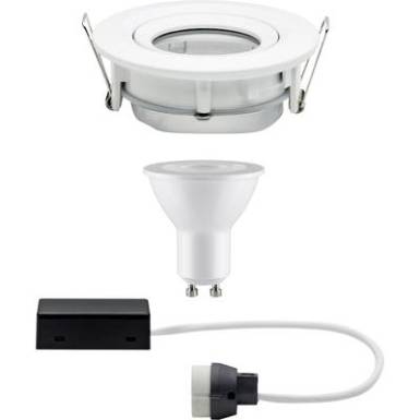Fürdőszobai beépíthető lámpa LED GU10 7 W IP65 Paulmann Nova Fehér (matt) Fürdőszobai beépíthető lámpa LED GU10 7 W IP65 Paulmann Nova Fehér (matt)