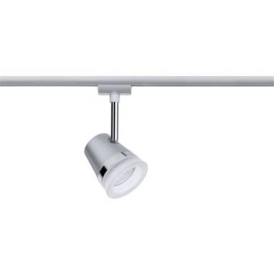 Nagyfeszültségű sínrendszer lámpa URail GU10 10 W LED Paulmann Cone Króm, Króm (matt) Nagyfeszültségű sínrendszer lámpa URail GU10 10 W LED Paulmann Cone Króm, Króm (matt)
