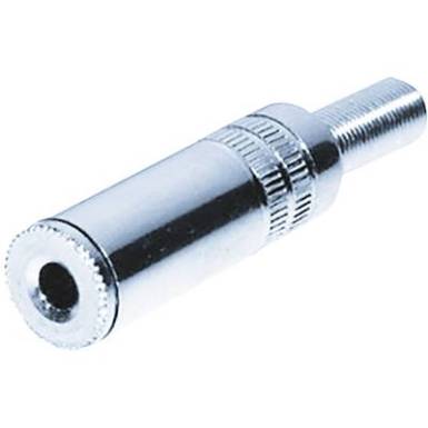 Jack 6.3 mm lengő csatlakozó aljzat, sztereo, ezüst színű TRU COmPONENTS 1559775 Jack 6.3 mm lengő csatlakozó aljzat, sztereo, ezüst színű TRU COmPONENTS 1559775