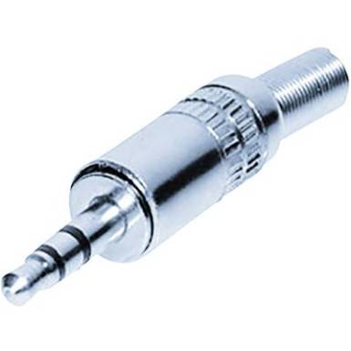 Jack dug&oacute; 3.5 mm, f&eacute;m, sztereo, ez&uuml;st sz&iacute;nű TRU COmPONENTS 1559780