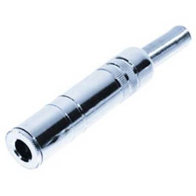 Jack 6.35 mm lengő csatlakozó aljzat, sztereo, ezüst színű TRU COmPONENTS 1559787 Jack 6.35 mm lengő csatlakozó aljzat, sztereo, ezüst színű TRU COmPONENTS 1559787