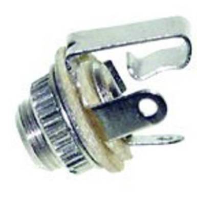 Jack 3.5 mm csatlakoz&oacute; aljzat, be&eacute;p&iacute;thető, mono, ez&uuml;st Tru Components 1559801