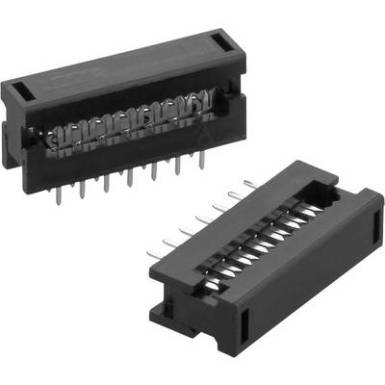 Nyák csatlakozó, Tru Components RM 2,54 mm, 20 pól., Nyák csatlakozó, Tru Components RM 2,54 mm, 20 pól.,