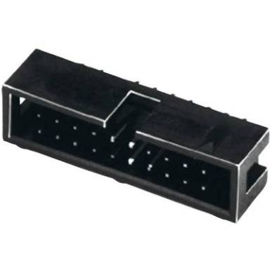Csatlakozó sor, Tru Components, egyenes RM 2,54 mm, 26 pól., Csatlakozó sor, Tru Components, egyenes RM 2,54 mm, 26 pól.,