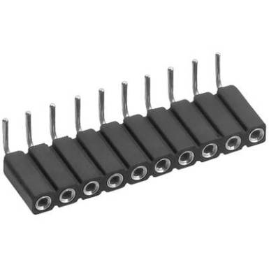 Csatlakoz&oacute; sor, Tru Components, hajl&iacute;tott RM 2,54 mm, 1 x 20 p&oacute;l.,