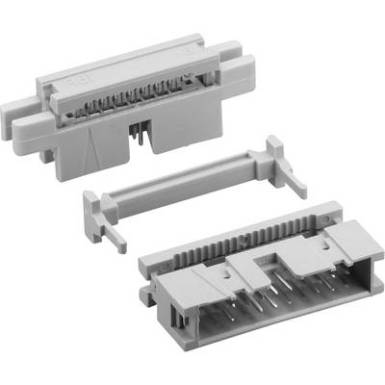 Szalagkábel csatlakozó 869, 20 pól., TRU COMPONENTS TC-0738-20-10-0-60 RM: 2,54 mm Szalagkábel csatlakozó 869, 20 pól., TRU COMPONENTS TC-0738-20-10-0-60 RM: 2,54 mm