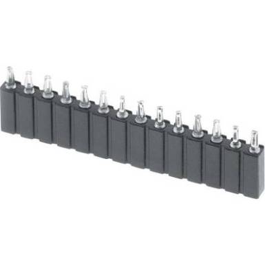 Csatlakozó sor, Tru Components RM 2,54 mm, 153PF-002-1-50-00 Csatlakozó sor, Tru Components RM 2,54 mm, 153PF-002-1-50-00