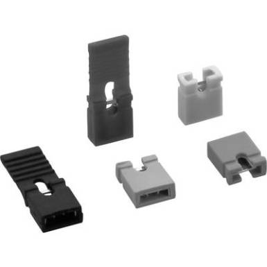 Jumper, áthidaló, Tru Components, fekete, RM 2,54, 1560846 Jumper, áthidaló, Tru Components, fekete, RM 2,54, 1560846