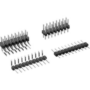 Tűsor, Tru Components 2 mm, egyenes, 8 pól., Tűsor, Tru Components 2 mm, egyenes, 8 pól.,