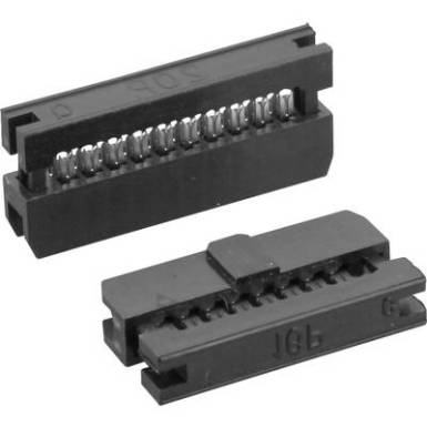 Csatlakozó sor, Tru Components RM 2 mm, 30 pól., Csatlakozó sor, Tru Components RM 2 mm, 30 pól.,