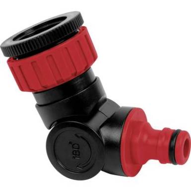 Tömlőcsatlakozó, hajlítható, csuklós, ?16 - 19 mm (3/4), 30,3 mm (1), Toolcraft 1561113 Tömlőcsatlakozó, hajlítható, csuklós, ?16 - 19 mm (3/4), 30,3 mm (1), Toolcraft 1561113