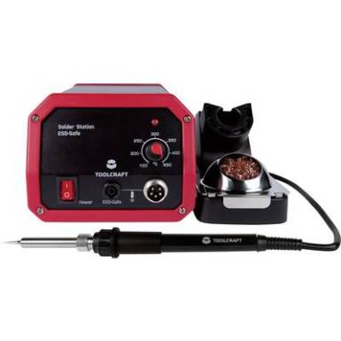 Analóg forrasztóállomás 150 - 450 °C 50 W Toolcraft ST-50A Analóg forrasztóállomás 150 - 450 °C 50 W Toolcraft ST-50A