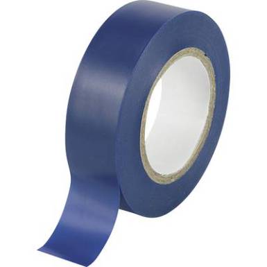 PVC szigetelő szalag, kék, 19 mm x 10 m, Tru Components PVC szigetelő szalag, kék, 19 mm x 10 m, Tru Components