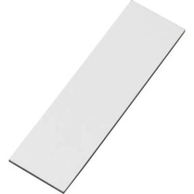 M&aacute;gneslap Feh&eacute;r (H x Sz) 66 mm x 20 mm Tartalom: 1 db TRU COMPONENTS