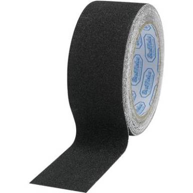 Csúszásgátló szalag, fekete, (H x Sz) 10 m x 50 mm, tartalom: 1 tekercs, Conrad Components Sugo Csúszásgátló szalag, fekete, (H x Sz) 10 m x 50 mm, tartalom: 1 tekercs, Conrad Components Sugo