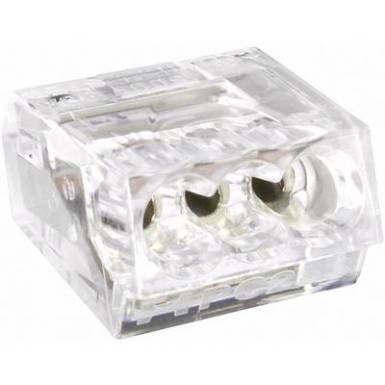 Aljzatkapocs 0.25-2.5 mm? Pólusszám: 2 TRU COMPONENTS 1 db Átlátszó Aljzatkapocs 0.25-2.5 mm? Pólusszám: 2 TRU COMPONENTS 1 db Átlátszó