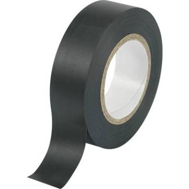 PVC szigetelő szalag, fekete, 19 mm x 10 m, Tru Components PVC szigetelő szalag, fekete, 19 mm x 10 m, Tru Components