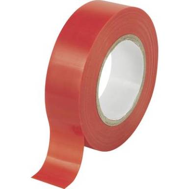 PVC szigetelő szalag, piros, 19 mm x 10 m, Tru Components PVC szigetelő szalag, piros, 19 mm x 10 m, Tru Components
