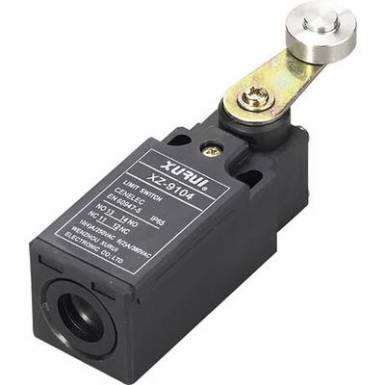 Végálláskapcsoló 250 V/AC 10 A Görgős kar Nyomó TRU COMPONENTS XZ-9/104 IP65 1 db Végálláskapcsoló 250 V/AC 10 A Görgős kar Nyomó TRU COMPONENTS XZ-9/104 IP65 1 db