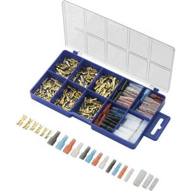 Szorítós csatlakozó készlet 0.14 mm? 2.5 mm? Átlátszó, Fekete, Piros, Kék TRU COMPONENTS 739647 260 db Szorítós csatlakozó készlet 0.14 mm? 2.5 mm? Átlátszó, Fekete, Piros, Kék TRU COMPONENTS 739647 260 db