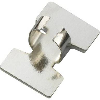 Rögzítő bilincs öntapadó Ezüst TRU COMPONENTS 543638 1 db Rögzítő bilincs öntapadó Ezüst TRU COMPONENTS 543638 1 db