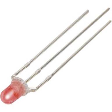 LED kivezetéssel Piros, Fehér Kerek 3 mm 1000 mcd, 1870 mcd 46 °, 44 ° 20 mA, 20 mA 2 V, 3.3 V TRU COMPONENTS LED kivezetéssel Piros, Fehér Kerek 3 mm 1000 mcd, 1870 mcd 46 °, 44 ° 20 mA, 20 mA 2 V, 3.3 V TRU COMPONENTS