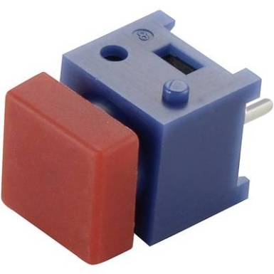 Nyom&oacute;gomb, 1 p&oacute;l., piros, Tru Components