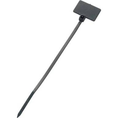 Kábelkötegelő feliratozható felülettel, 20 x 13 mm, fekete, TRU COMPONENTS TE-6259736 Kábelkötegelő feliratozható felülettel, 20 x 13 mm, fekete, TRU COMPONENTS TE-6259736