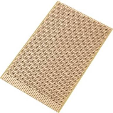 Univerz&aacute;lis euro panel 160 x 100 x 1,6 mm, kem&eacute;nypap&iacute;r, RM 2,54, Tru Components