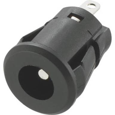 Kisfeszültségű csatlakozó Alj, beépíthető, függőleges 5.8 mm 2.5 mm TRU COMPONENTS 1 db Kisfeszültségű csatlakozó Alj, beépíthető, függőleges 5.8 mm 2.5 mm TRU COMPONENTS 1 db