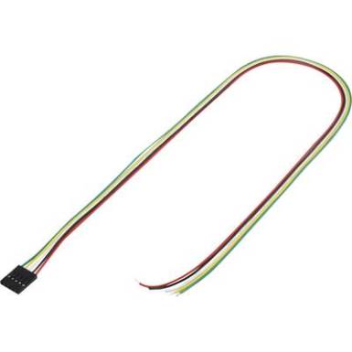 Konfekcionált huzal 5 pól., RM 2,54 mm, Tru Components Konfekcionált huzal 5 pól., RM 2,54 mm, Tru Components