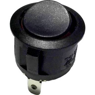 Billenőkapcsoló ki/be 6A/250V fekete/piros, Tru Components Billenőkapcsoló ki/be 6A/250V fekete/piros, Tru Components