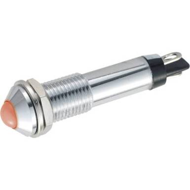 LED-es jelzőlámpa, piros, 12 V/DC, BD 0802 LED-es jelzőlámpa, piros, 12 V/DC, BD 0802