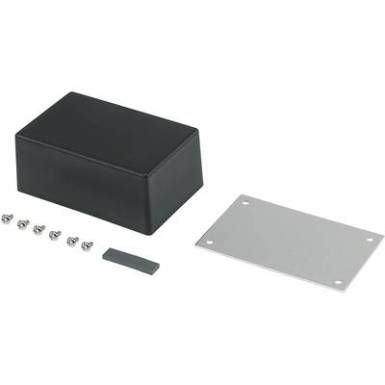 Univerzális műszerdoboz 83,5 x 53,5 x 35 mm, ABS, fekete, Tru Components 98003C9 Univerzális műszerdoboz 83,5 x 53,5 x 35 mm, ABS, fekete, Tru Components 98003C9
