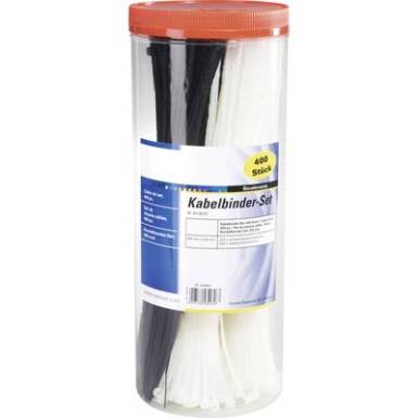 Kábelkötegelő készlet, 200 x 2,5 mm, színes, Tru Components Kábelkötegelő készlet, 200 x 2,5 mm, színes, Tru Components