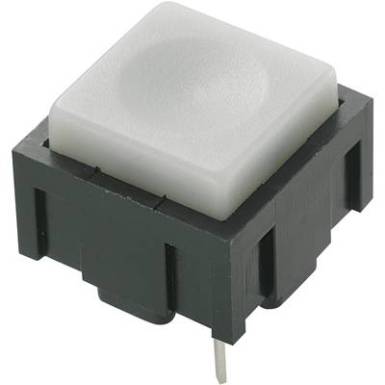 Nyomógomb, szürke, Tru Components Nyomógomb, szürke, Tru Components