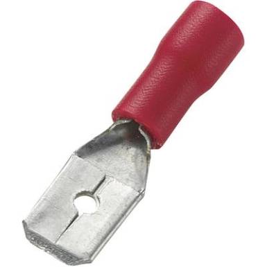 Csúszósaru dugó 0.5 - 1.5 mm?, piros, 100 db, Tru Components Csúszósaru dugó 0.5 - 1.5 mm?, piros, 100 db, Tru Components