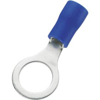 Gyűrüs kábelsaru 1.5 - 2.5 mm?, kék, 100 db, Tru Components 1566742 Gyűrüs kábelsaru 1.5 - 2.5 mm?, kék, 100 db, Tru Components 1566742
